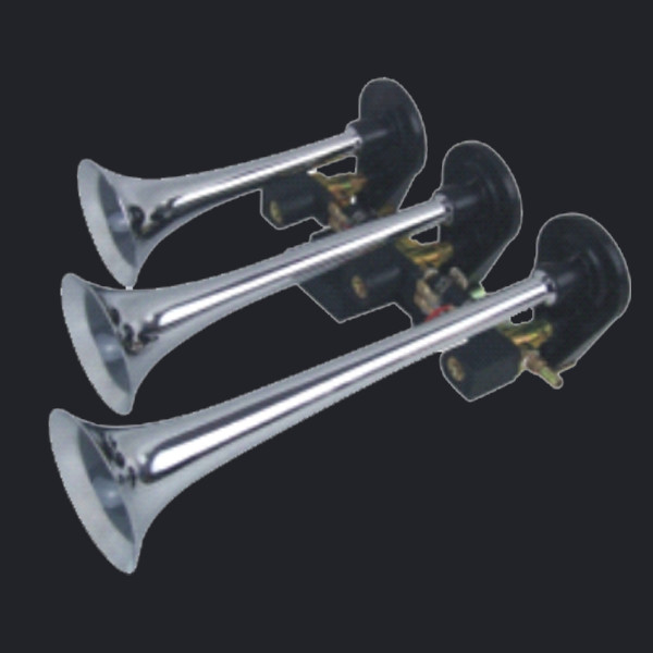 Three Trumpet Chrome Air Horn (HS-1020C) supplier