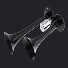 Electric air horn with two tone (HS-1011B) supplier