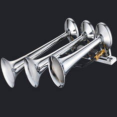 12/24V  Three Trumpet Chrome Air Horn (HS-1025) supplier
