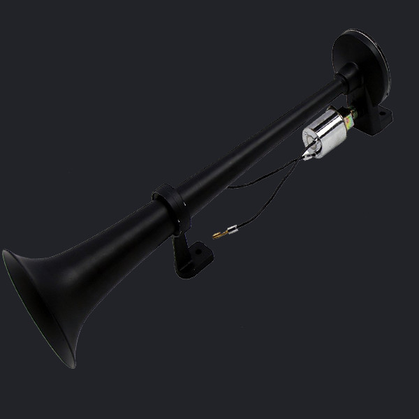 Single air horn with length of 450mm (with Valve) Black color for Russia (HS-1009B) supplier